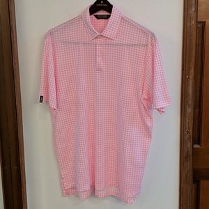 RL Pink Checkered Polo
